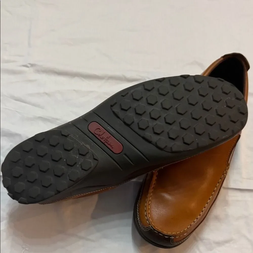 Cole Haan Brown Leather Slip-On Loafers C03559 size 11